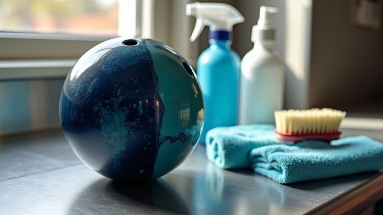 bowling ball cleaning process