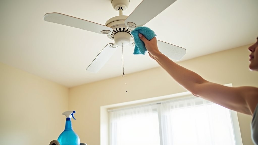 ceiling fan care tips