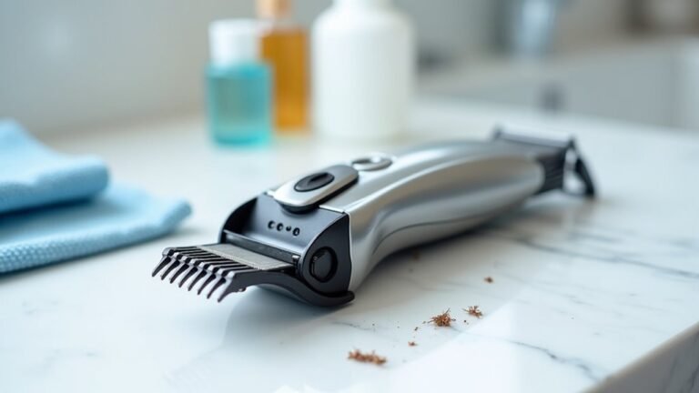 clean and sanitize clippers