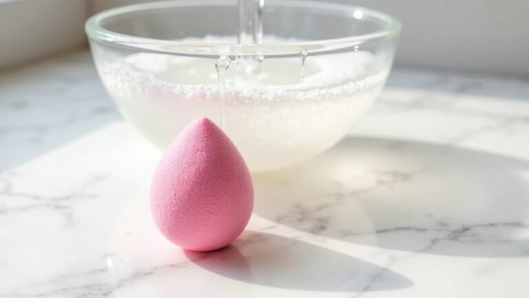 clean beauty blender properly