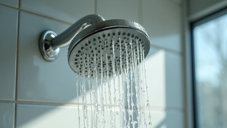 clean shower head effectively