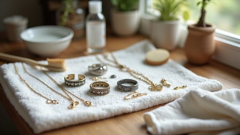 clean tarnished jewelry effectively