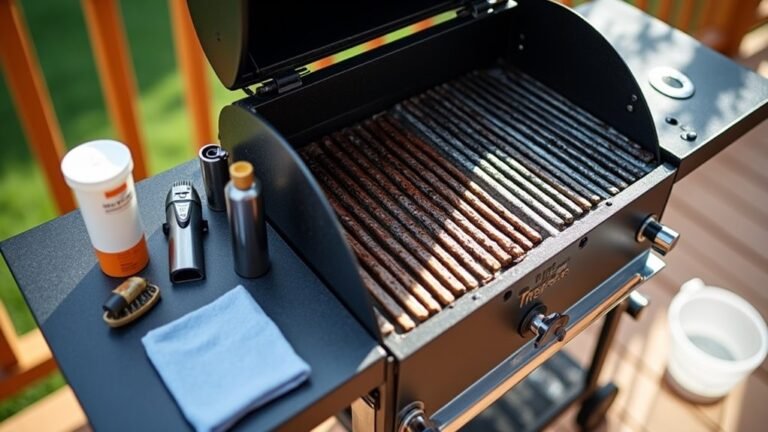 clean traeger grill properly