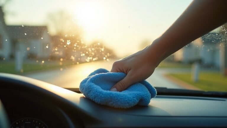 clean windshield interior properly