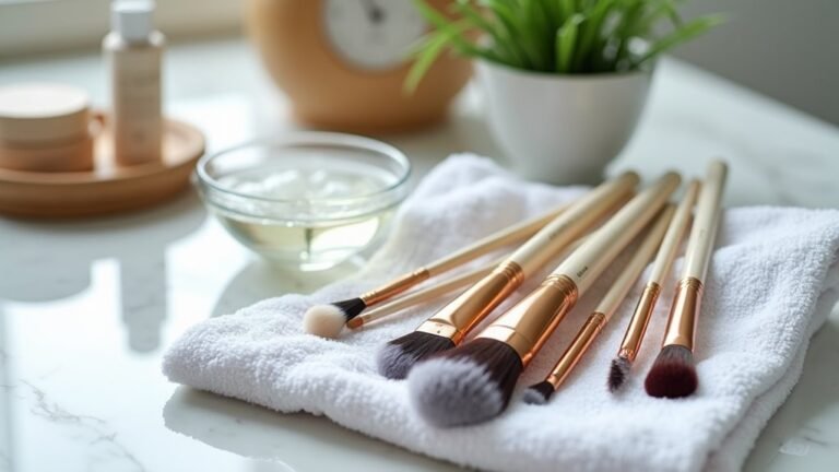 clean your makeup brushes