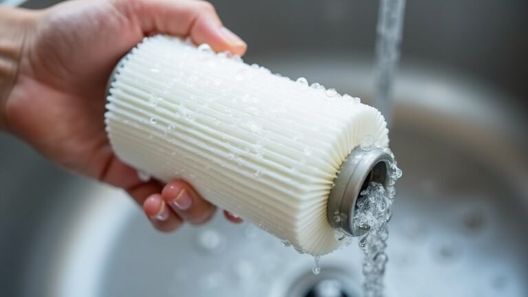 cleaning hot tub filters