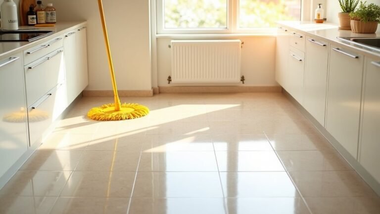 cleaning linoleum floor tips