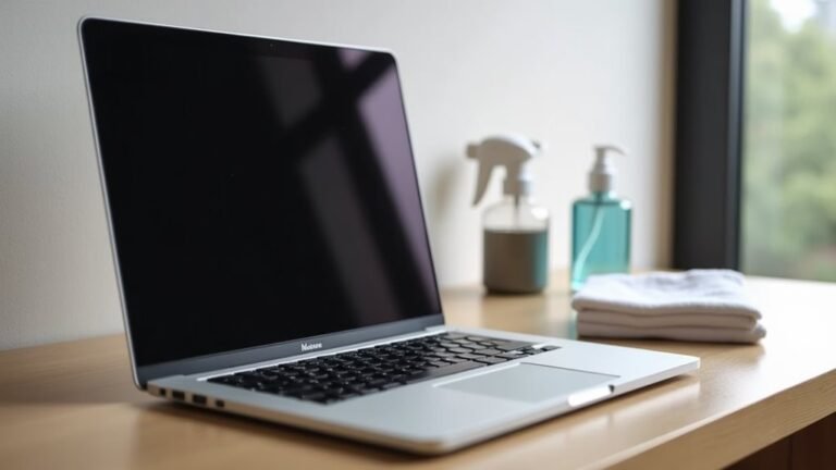 cleaning macbook screen properly