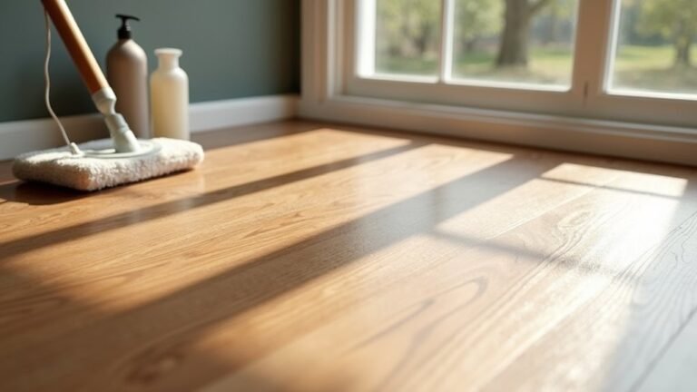 cleaning matte hardwood floors