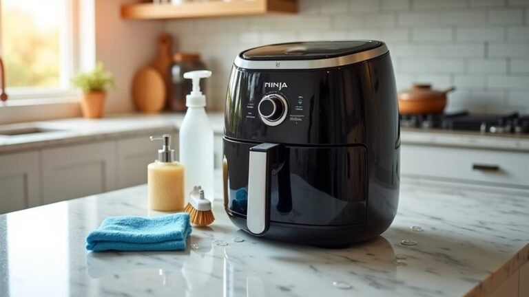 cleaning ninja air fryer