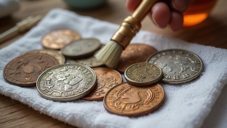 cleaning old coins safely