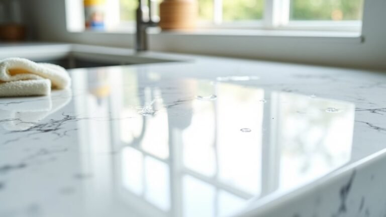 cleaning quartz countertops effectively