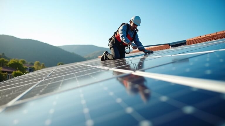 cleaning solar panel surfaces