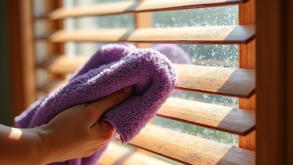 dusty home cleaning struggle