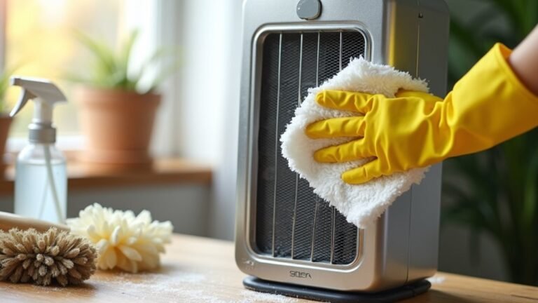 heater cleaning step by step