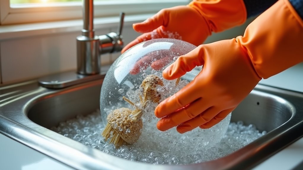 promote avian hygiene practices