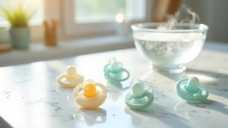 properly sanitize pacifier regularly