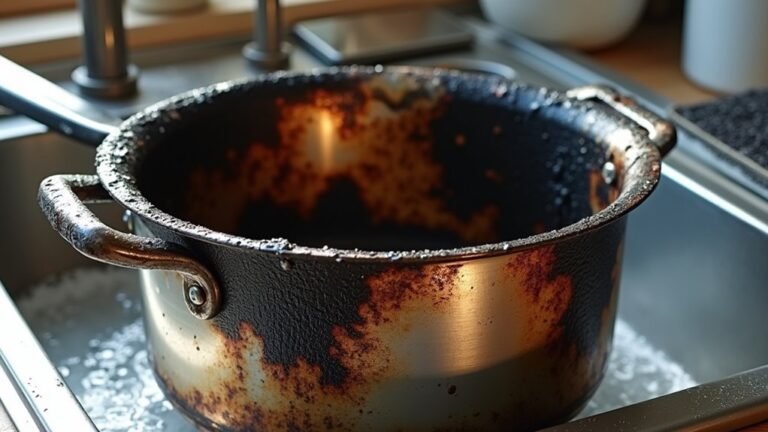 remove stains from cookware