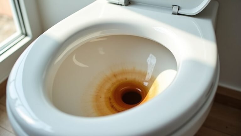 remove toilet stain effectively