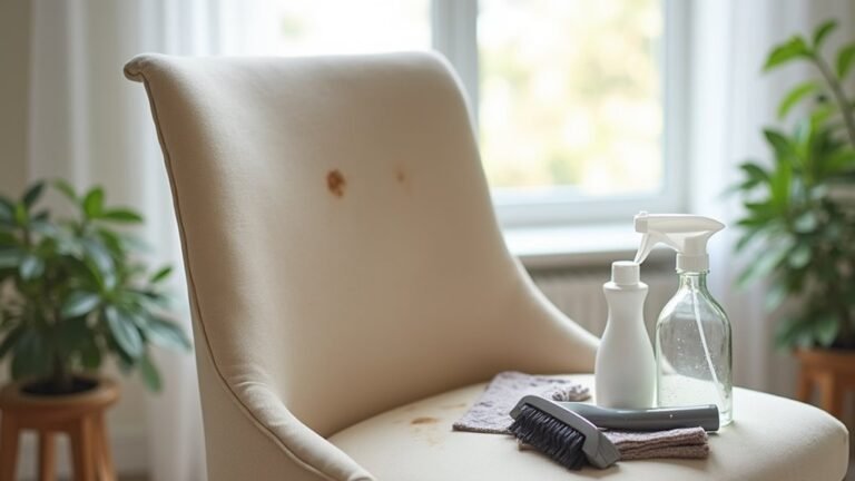 upholstery cleaning step guide