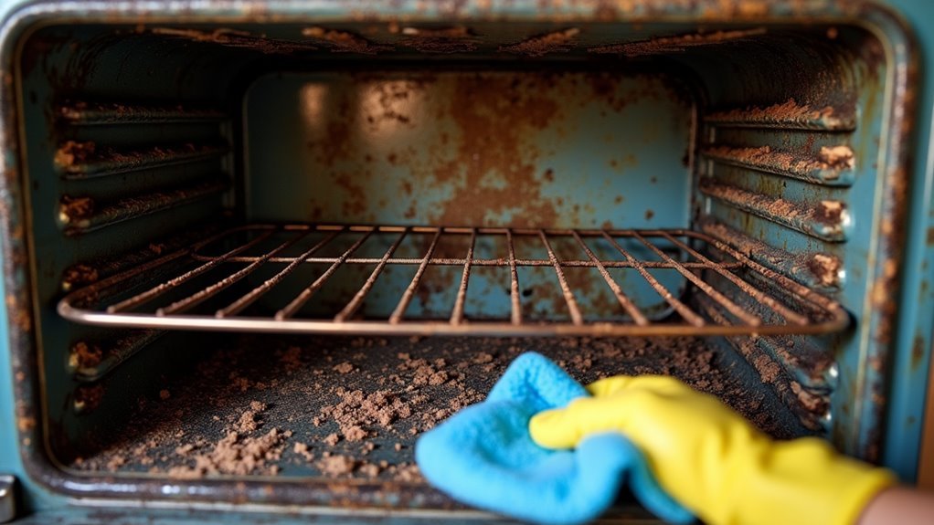clean your dirty oven