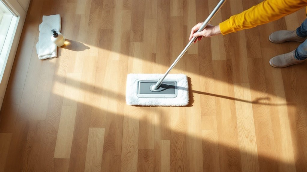 How to clean lvp flooring