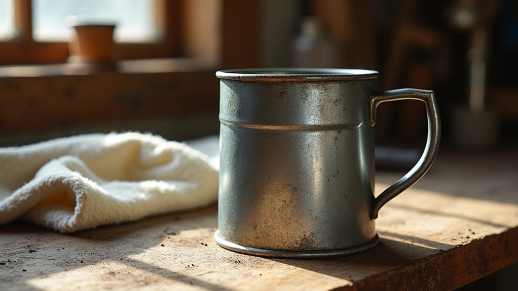 ancient tin sparkles easily