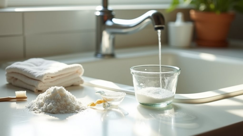 baking soda vinegar solution