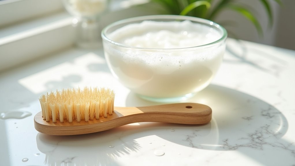 bamboo hairbrush cleaning essentials