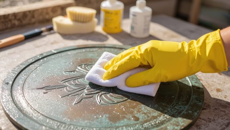 bronze plaque cleaning guide