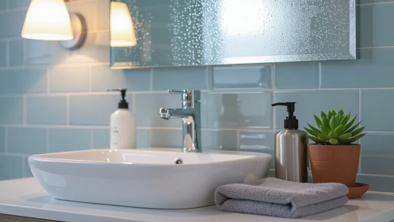 clean a foggy mirror