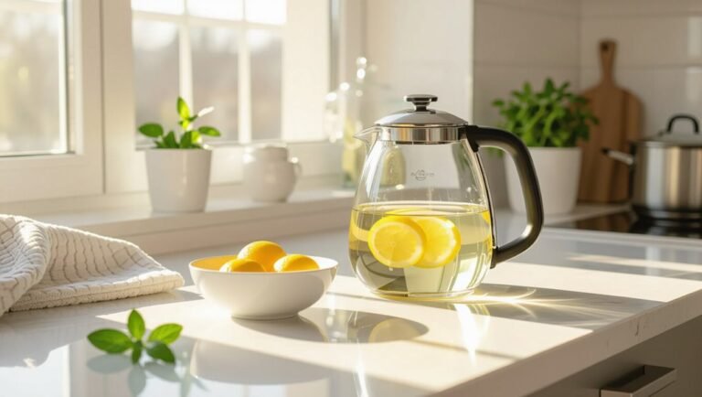 clean a glass kettle