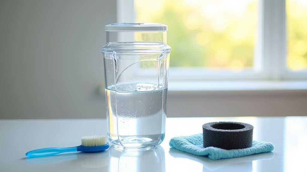 clean brita dispenser regularly