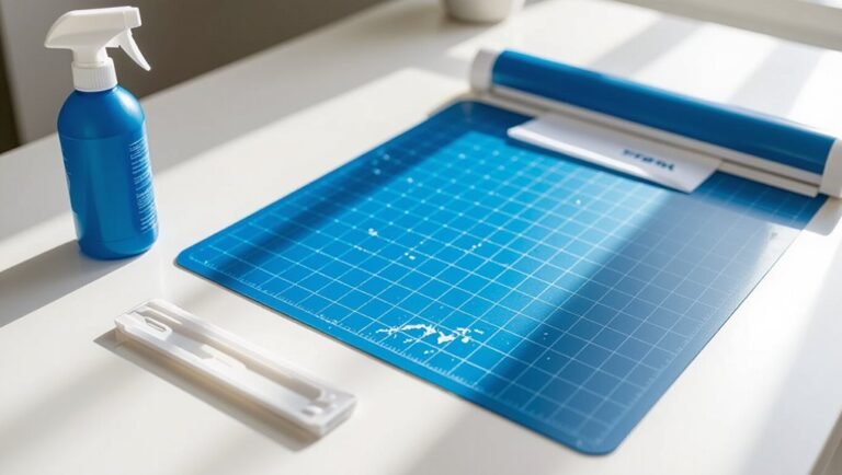 clean cricut sticky mat