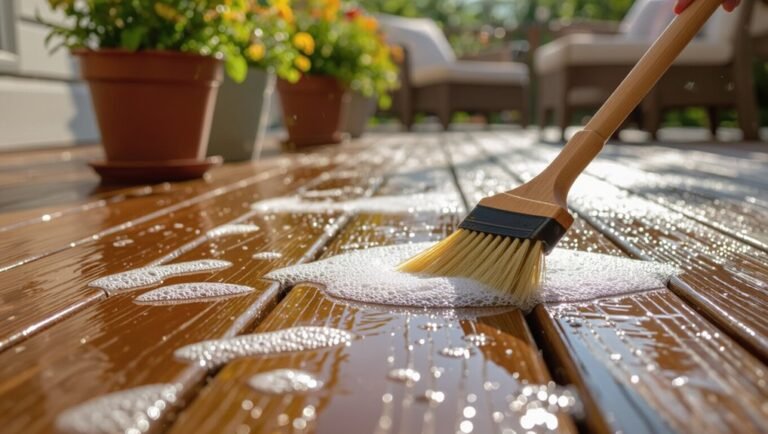 clean deck without pressure