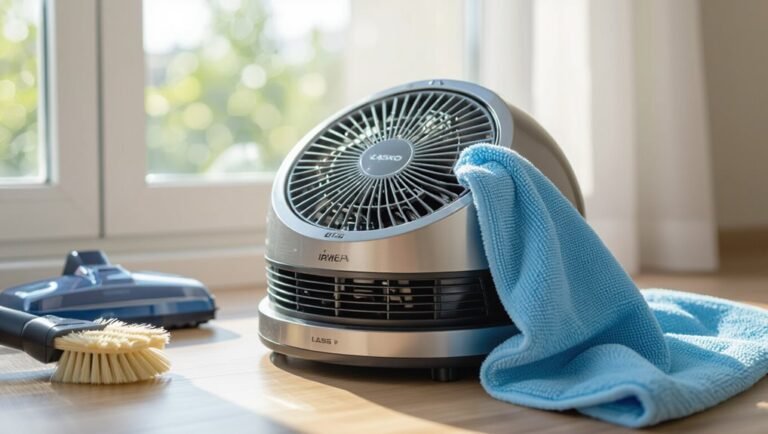 clean lasko cyclone fan