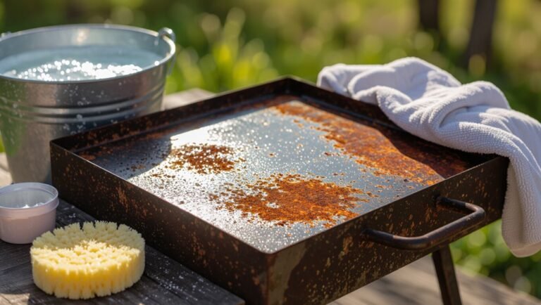 clean rusty flat top