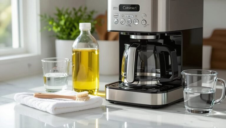 cleaning cuisinart dual coffee