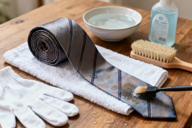 How To Clean A Necktie