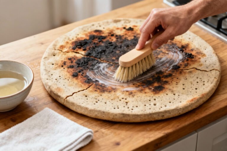 How To Clean A Pizza Stone After Use