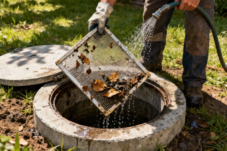 How To Clean a septic tank filter