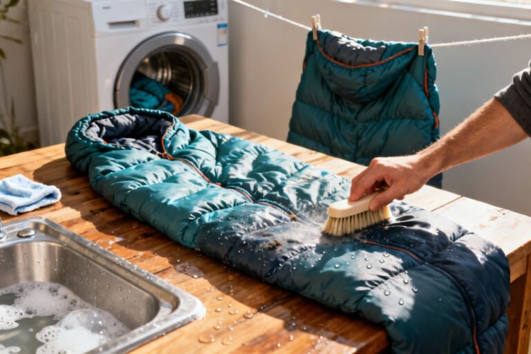How To Clean a sleeping bag
