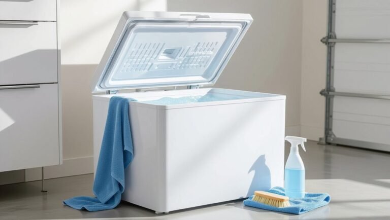 deep freezer cleaning guide