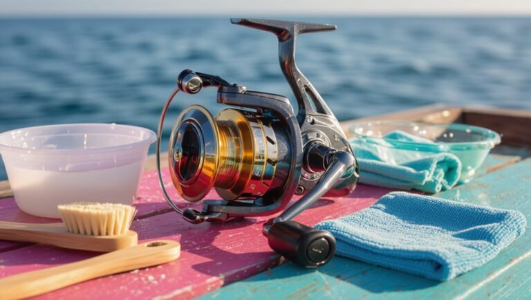 fishing reel saltwater cleaning
