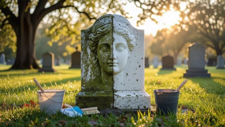 guide to cleaning tombstone