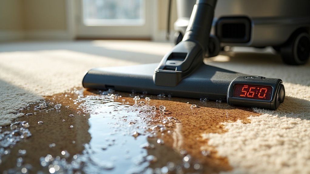 immediate flooded carpet recovery