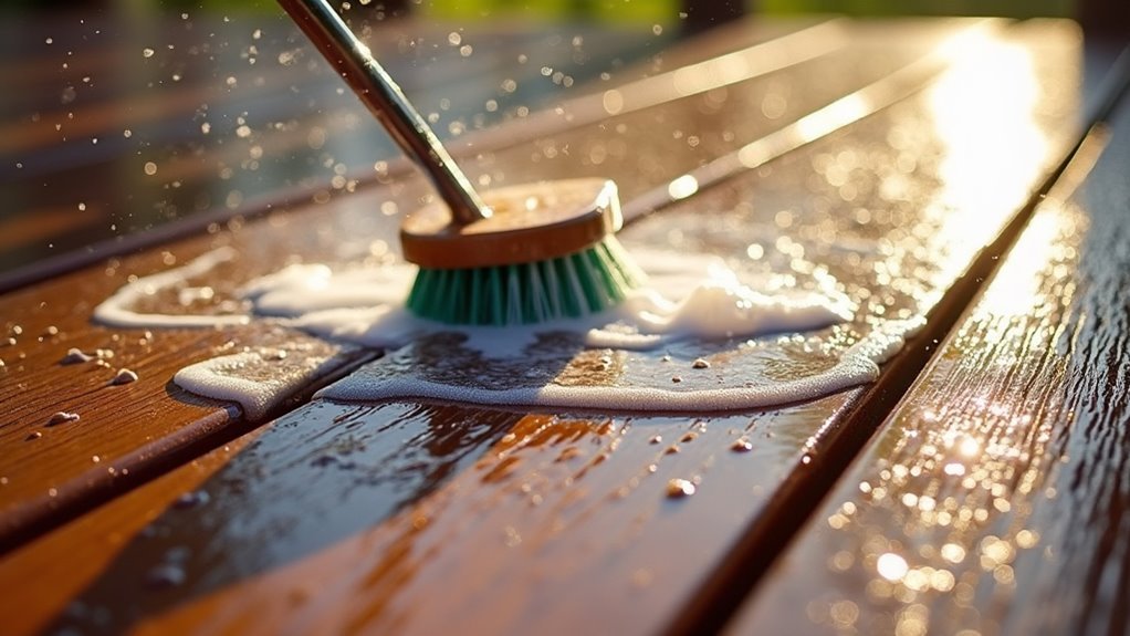 low maintenance trex decking care