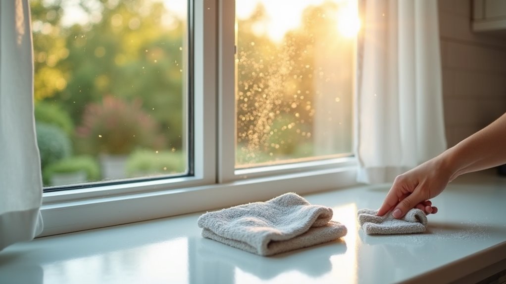 maintain double pane clarity