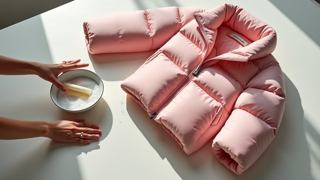 maintain down jacket quality