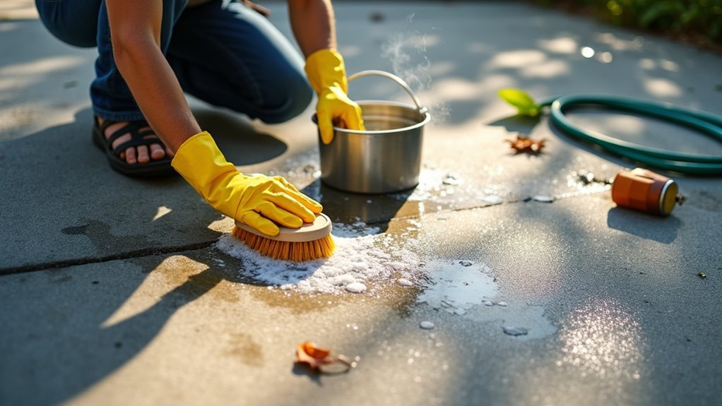 maintain driveway without equipment